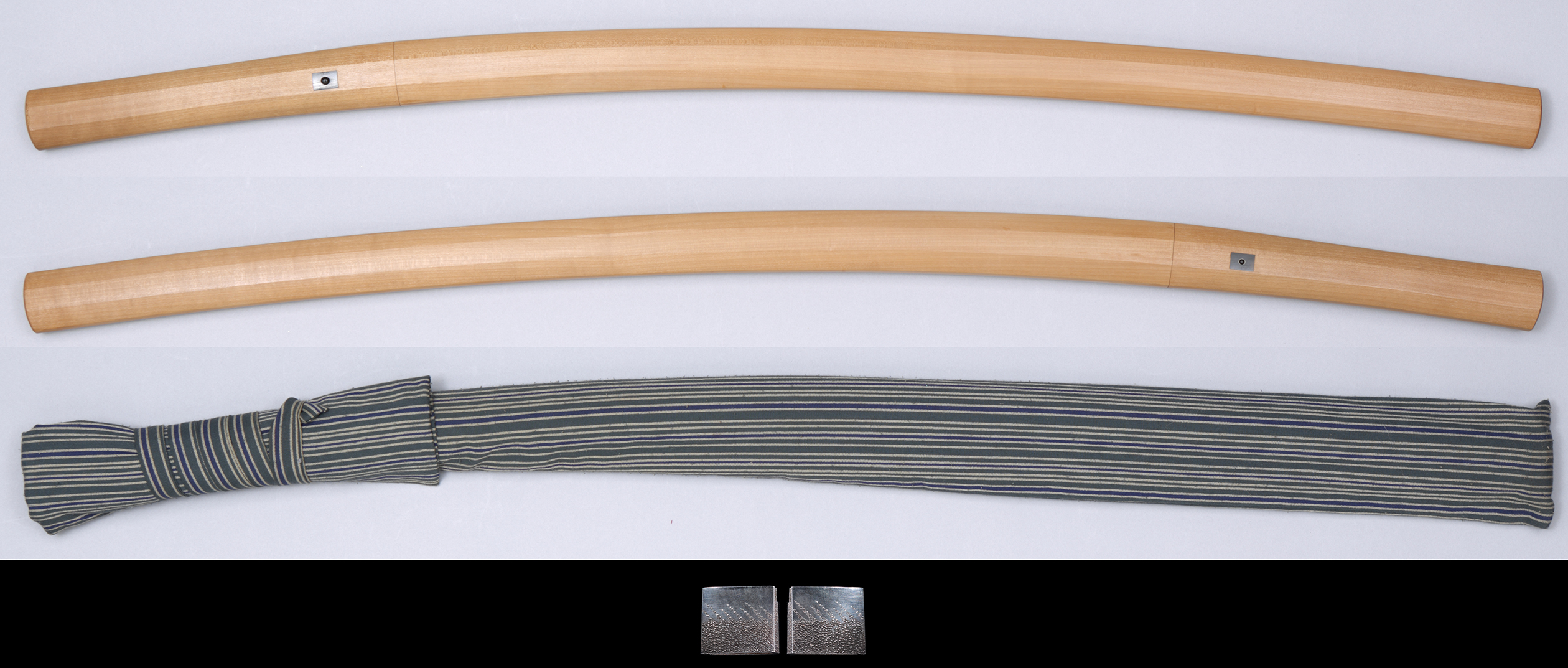 白鞘　刀袋　はばき