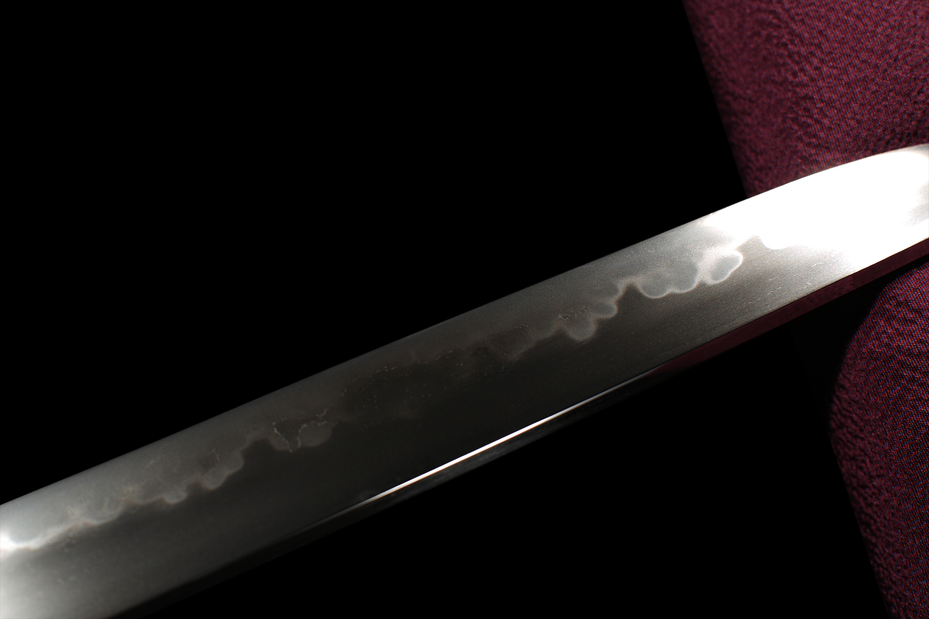 刀剣小町　刀身部分拡大画像